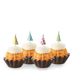Limited Time Flavor! Lemon Raspberry Celebration Hats Bundtinis